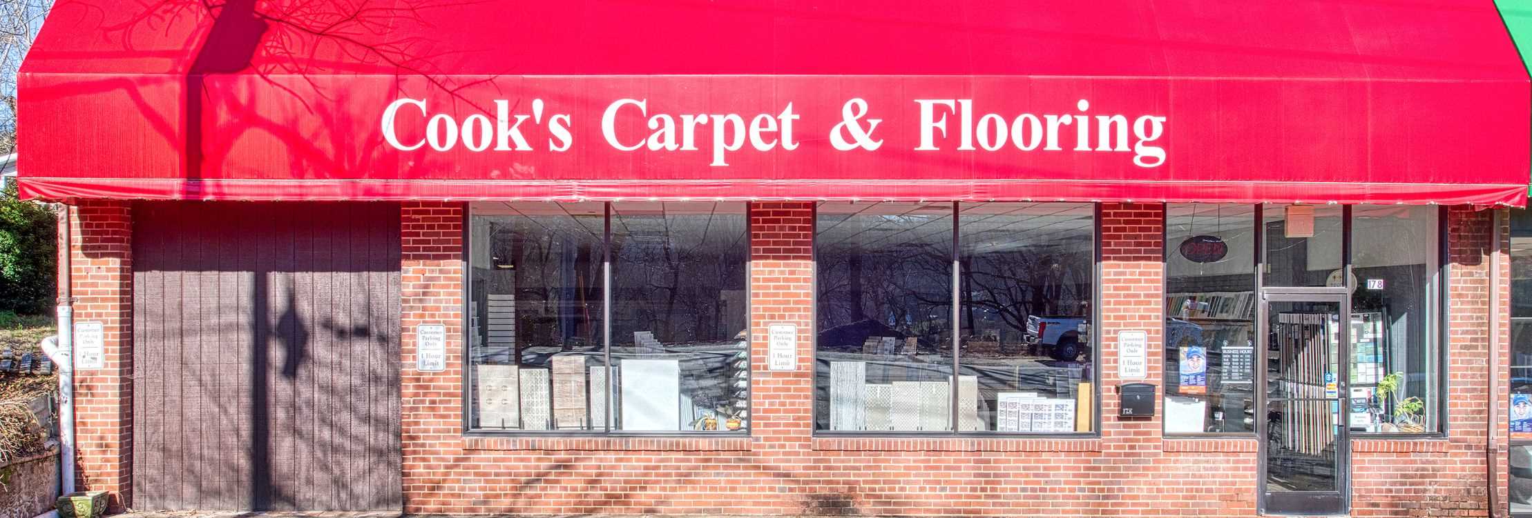 flooring store storefront in Waynesville, NC